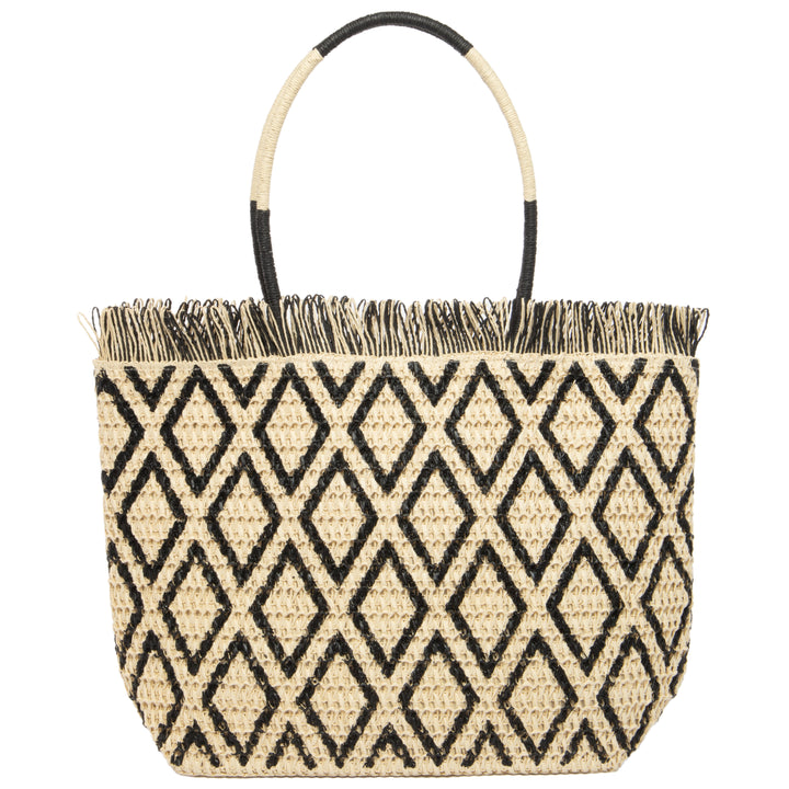 Martina - Paper Crochet Diamond Pattern Tote