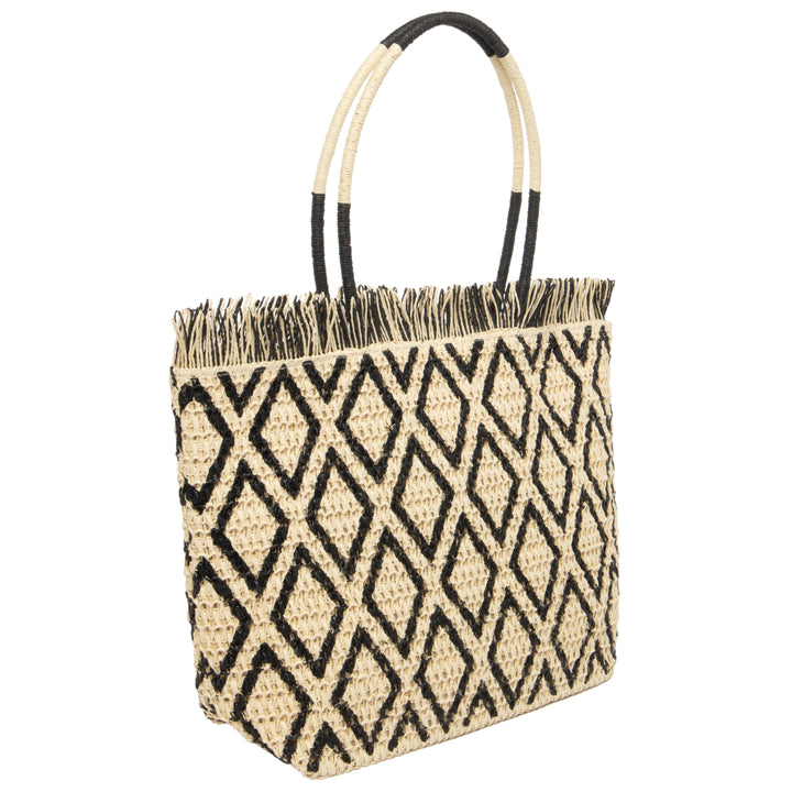 Martina - Paper Crochet Diamond Pattern Tote