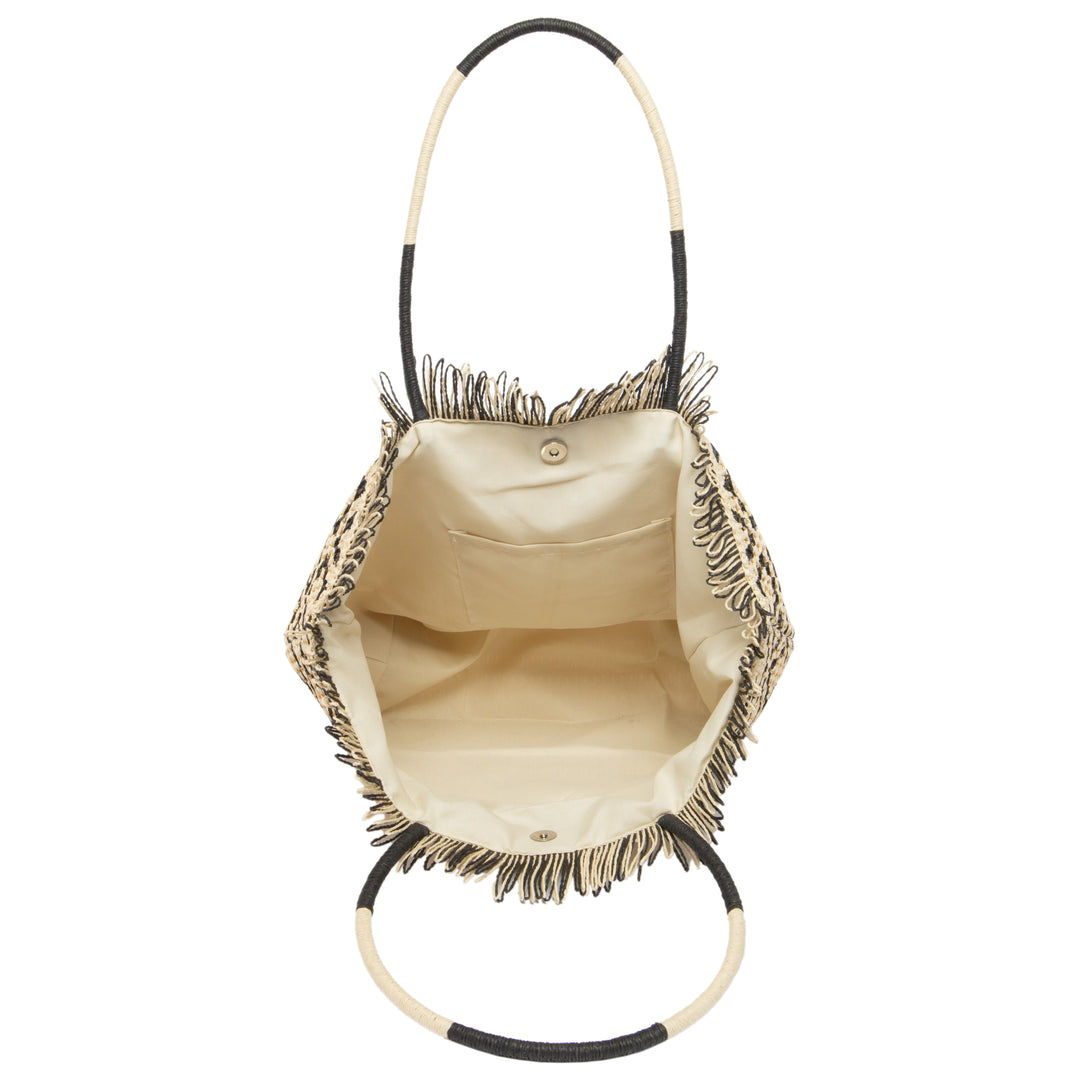Martina - Paper Crochet Diamond Pattern Tote