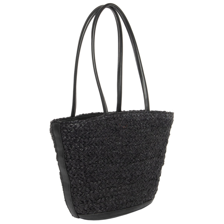 Maya - Raffia Structured Tote