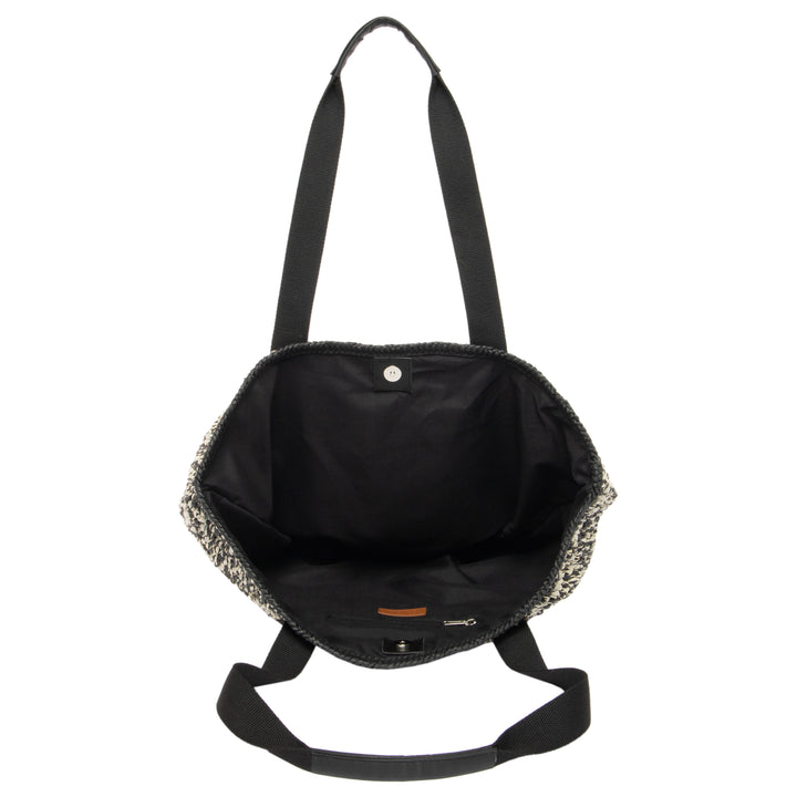 Anita - Crochet Tote with Hat Holder