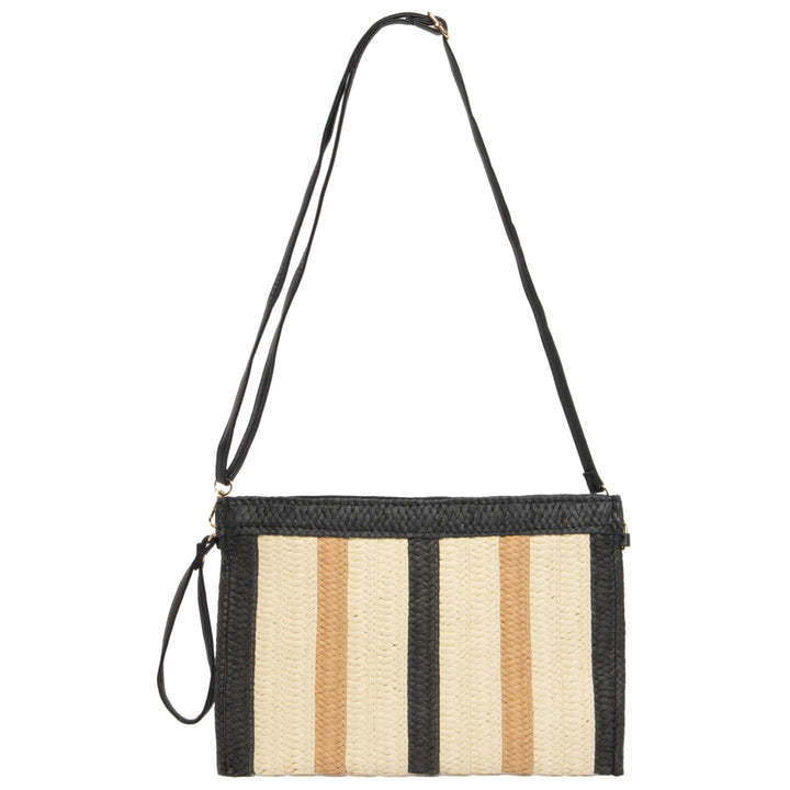 Tierra - Zip Top Clutch with Crossbody Strap