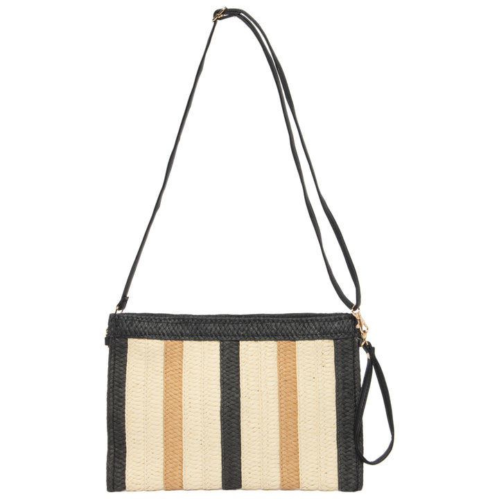 Tierra - Zip Top Clutch with Crossbody Strap