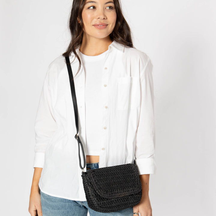 Esmeralda - Crochet Mini Crossbody Bag