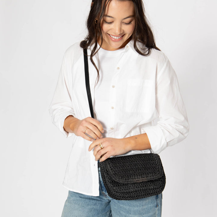 Esmeralda - Crochet Mini Crossbody Bag