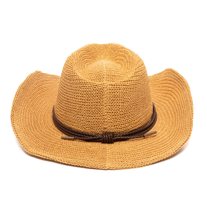 Canyon - Pinch Crown Machine Knit Cowboy with Faux Leather Cording (CH075432SDH)