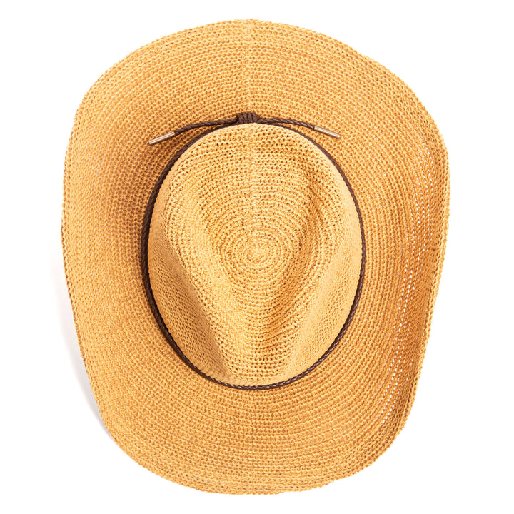 Canyon - Pinch Crown Machine Knit Cowboy with Faux Leather Cording (CH075432SDH)