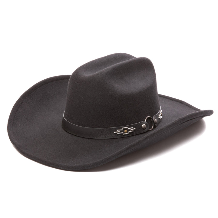 Faux Felt Cattleman&