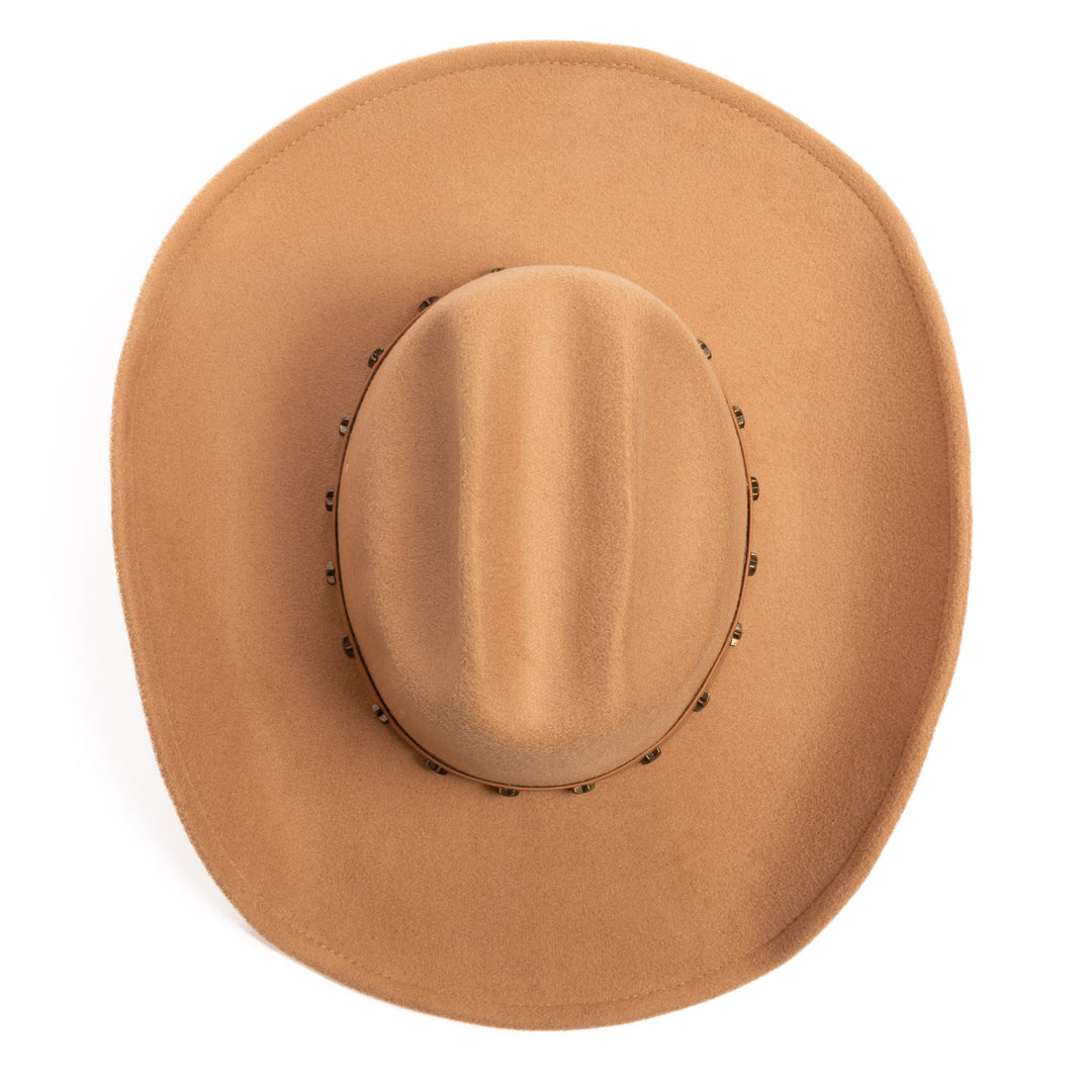 Amber - Faux Felt Cattleman&