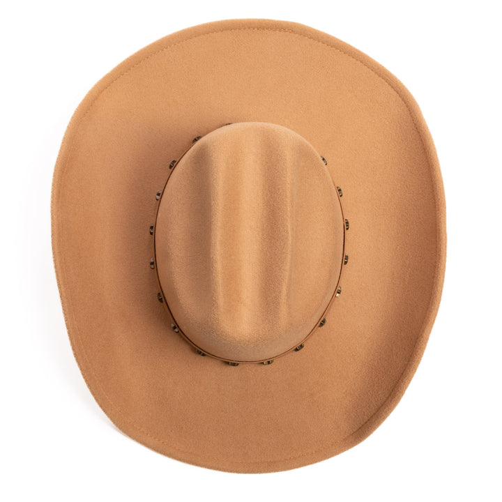 Amber - Faux Felt Cattleman&