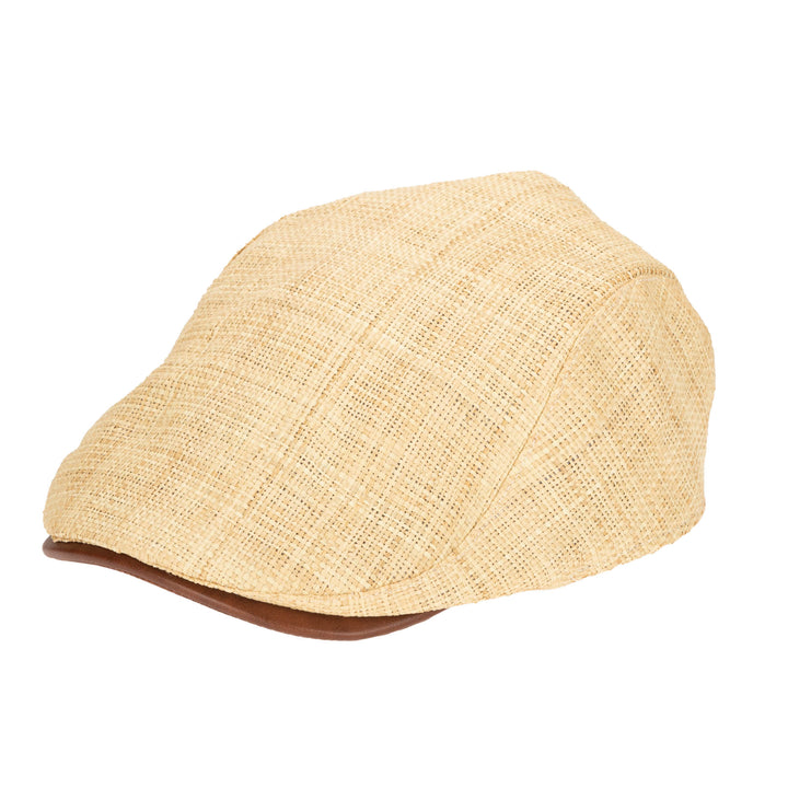 Mens Raffia Driver Hat (CTH9061)