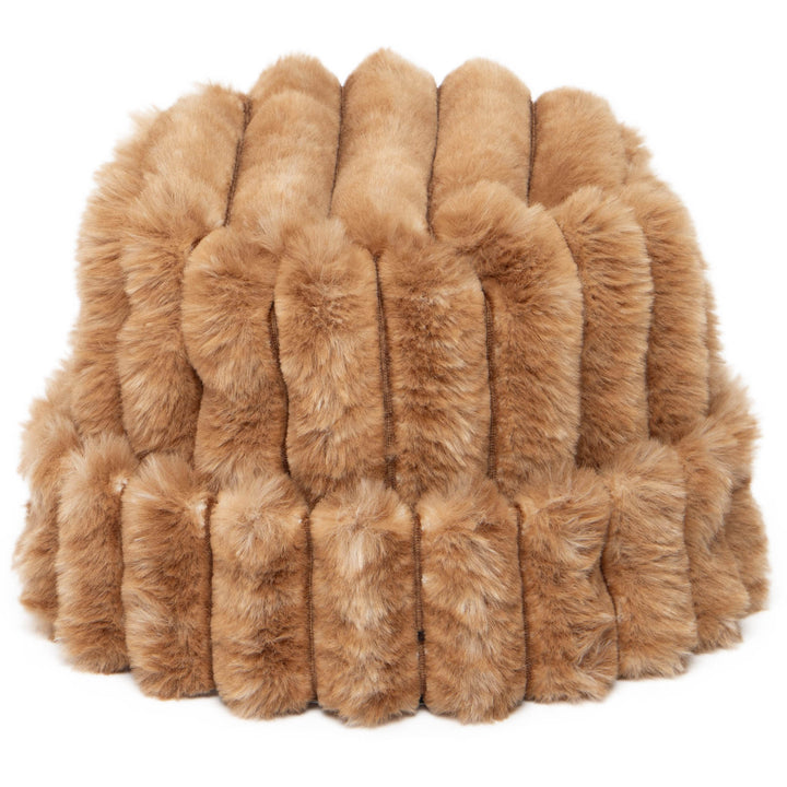 Roxanne - Plush Vertical Paneled Bucket Hat (CTH9065)