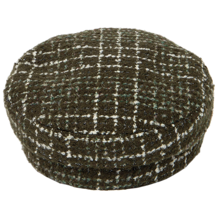 Emmy Lou - Cut &amp; Sew Tweed Cabbie Hat (CTH9071)