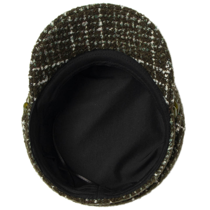Emmy Lou - Cut &amp; Sew Tweed Cabbie Hat (CTH9071)
