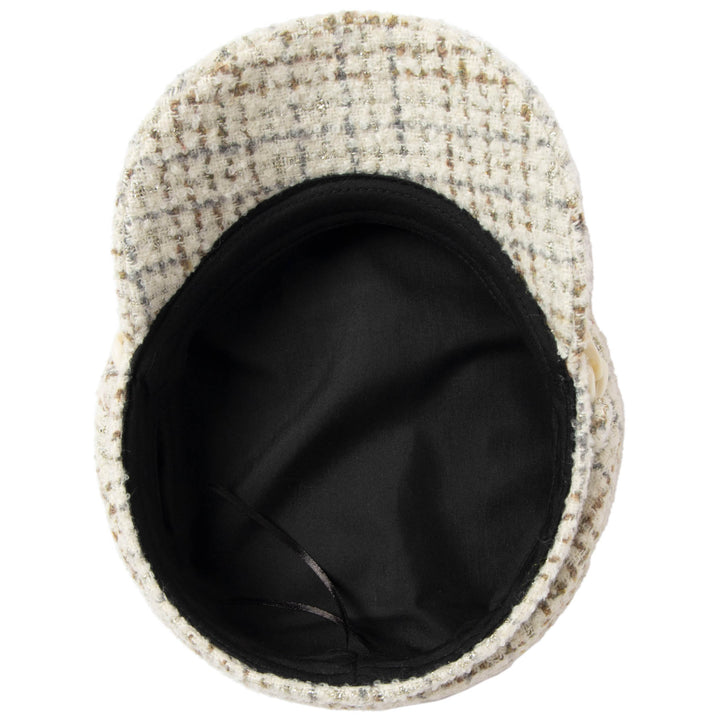 Emmy Lou - Cut &amp; Sew Tweed Cabbie Hat (CTH9071)