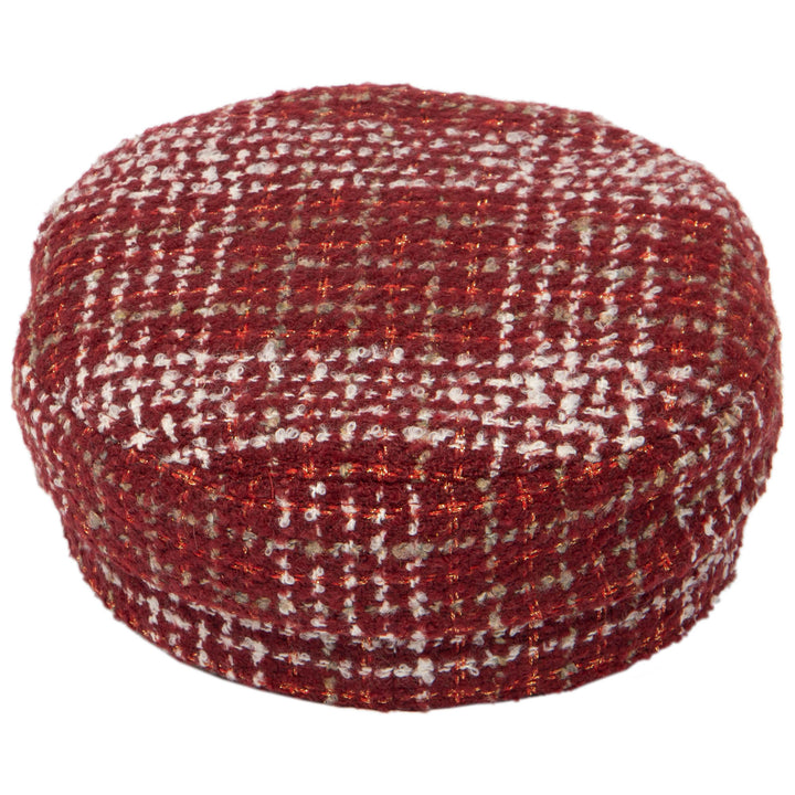 Emmy Lou - Cut &amp; Sew Tweed Cabbie Hat (CTH9071)