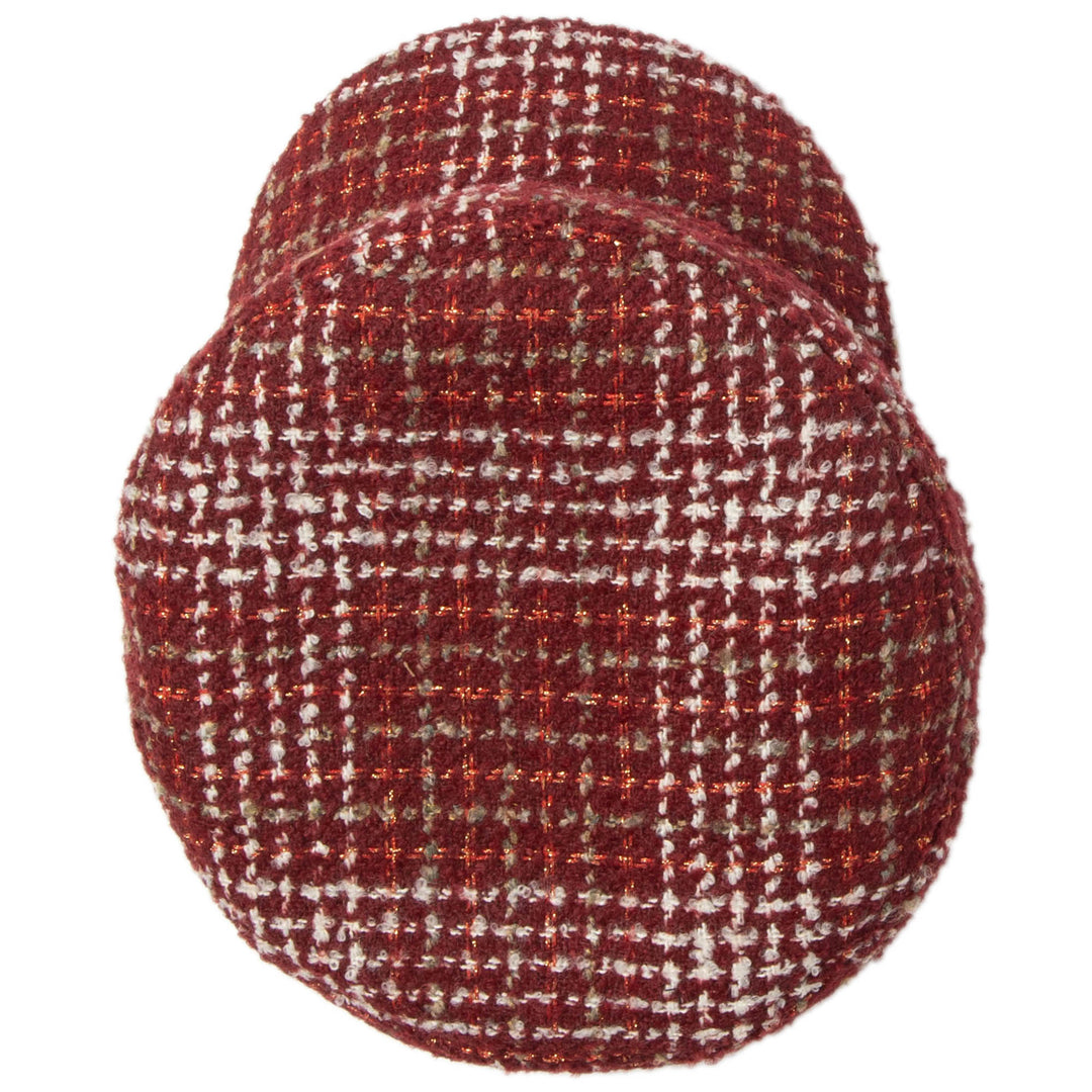 Emmy Lou - Cut &amp; Sew Tweed Cabbie Hat (CTH9071)