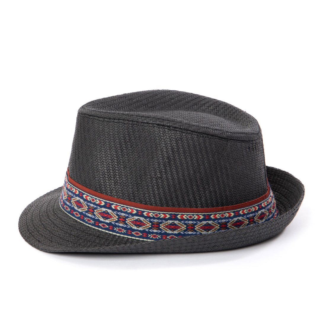 Mens Cut and Sew Paper Stingy Brim Fedora