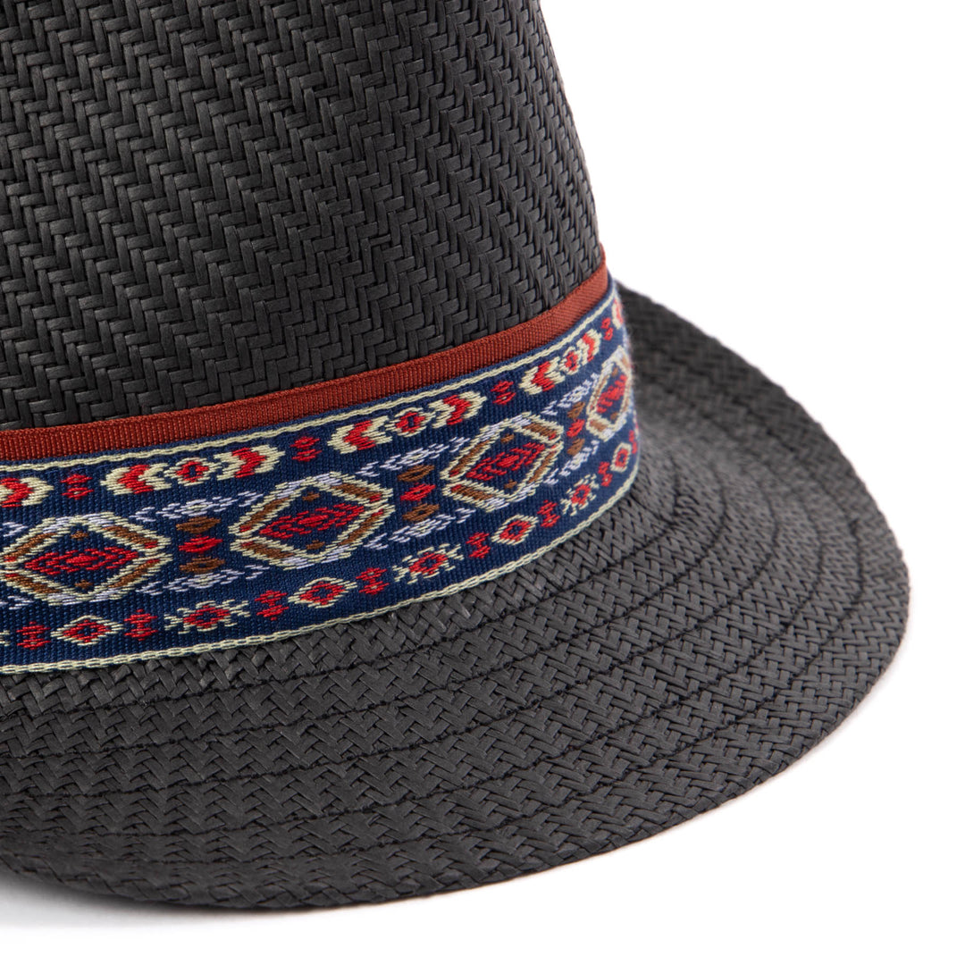 Mens Cut and Sew Paper Stingy Brim Fedora