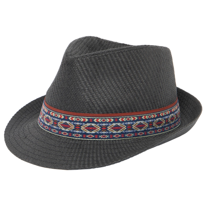 Mens Cut and Sew Paper Stingy Brim Fedora