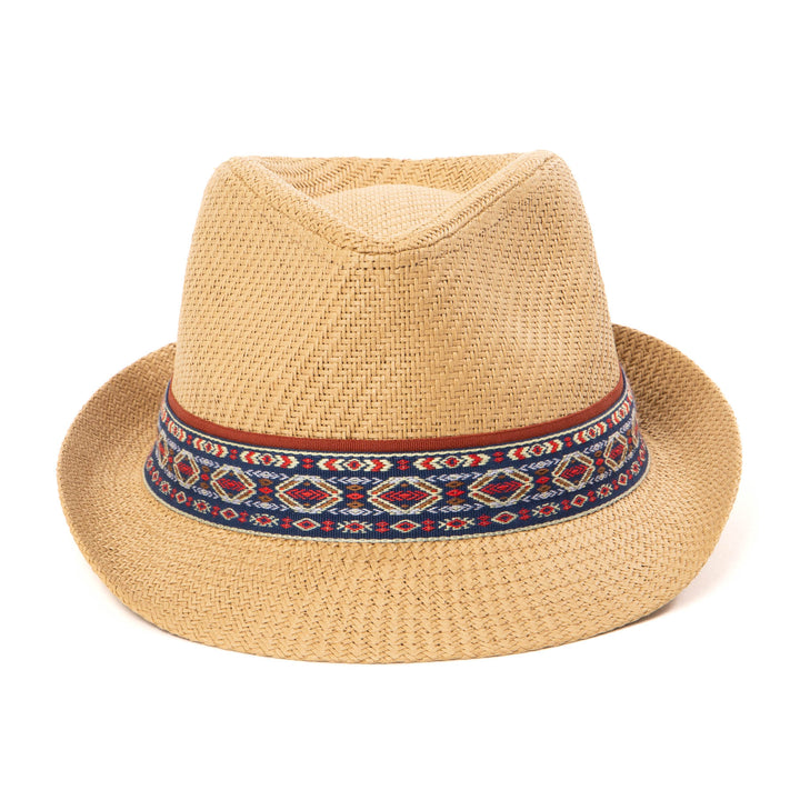 Mens Cut and Sew Paper Stingy Brim Fedora