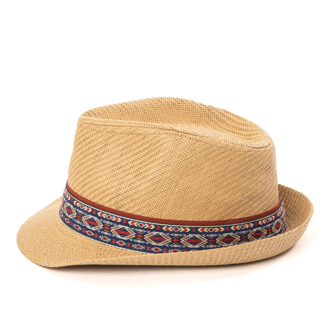 Mens Cut and Sew Paper Stingy Brim Fedora