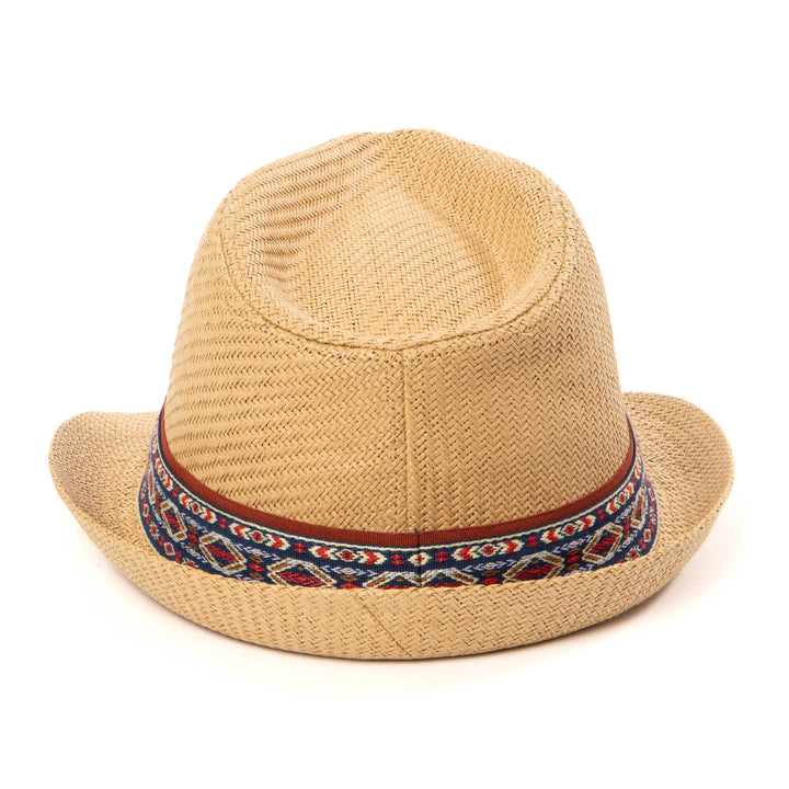 Mens Cut and Sew Paper Stingy Brim Fedora