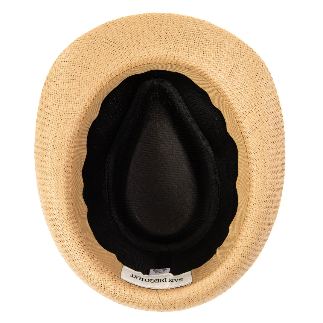 Mens Cut and Sew Paper Stingy Brim Fedora