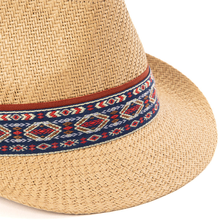 Mens Cut and Sew Paper Stingy Brim Fedora