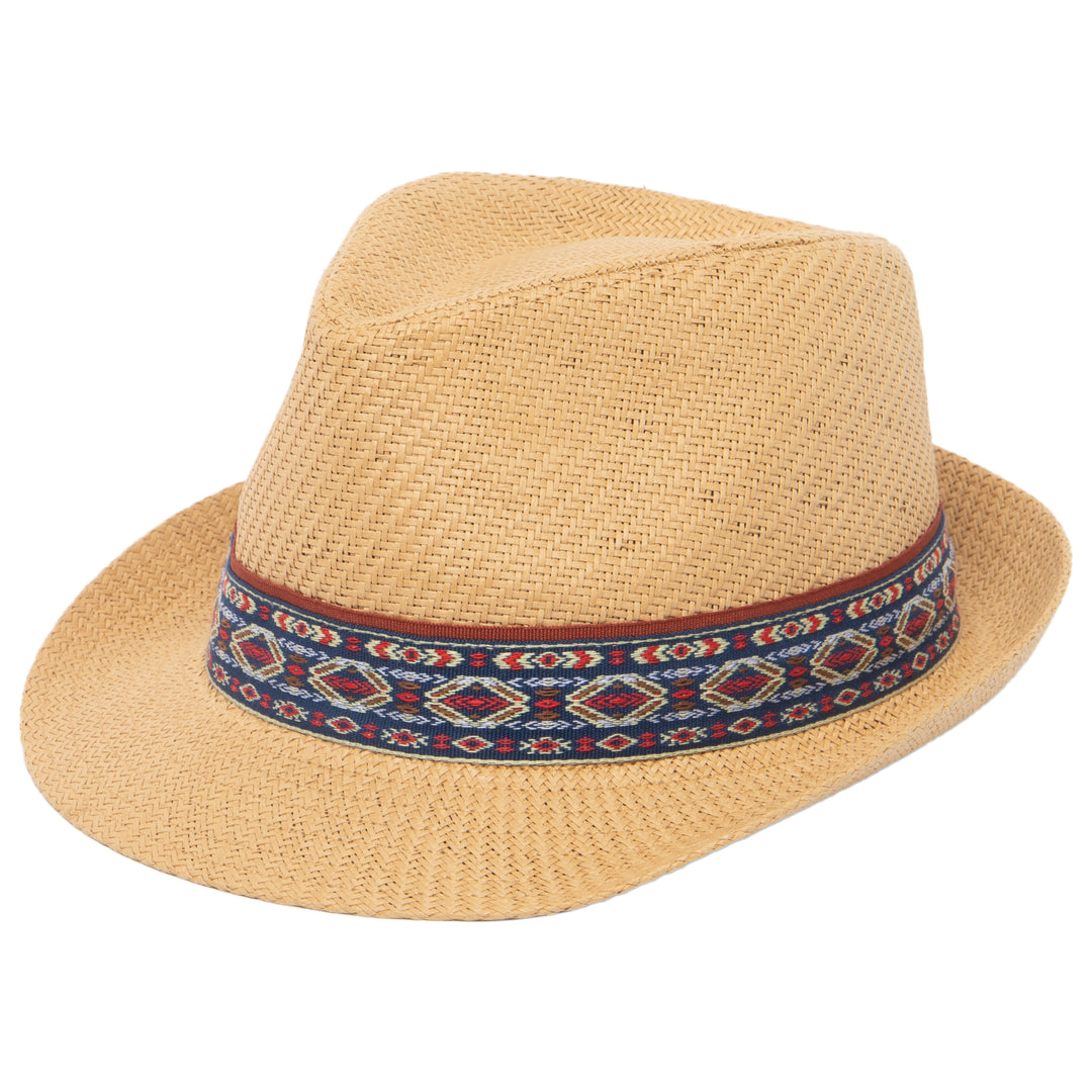 Mens Cut and Sew Paper Stingy Brim Fedora
