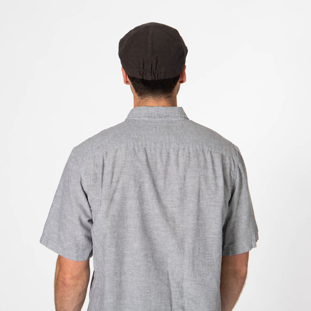 Mens Washed Cotton Twill Driver Cap