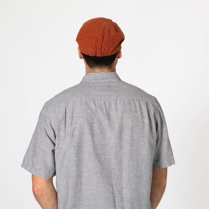 Mens Washed Cotton Twill Driver Cap