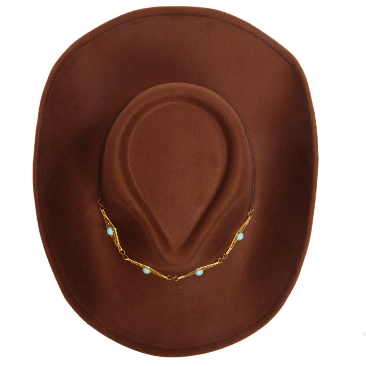 Pinch Crown Cowboy with Concho Band - CTH9099
