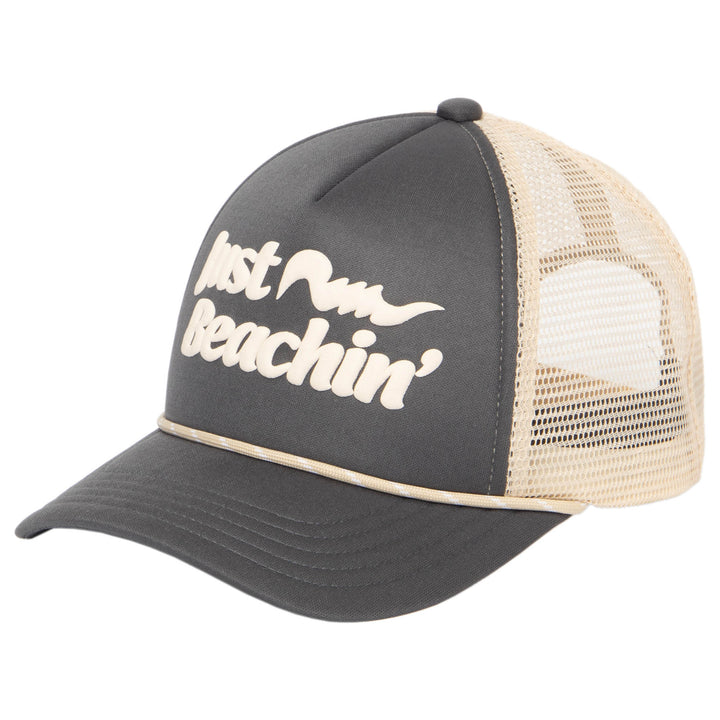 Just Beachin - Kids 5 Panel Trucker Hat Snapback
