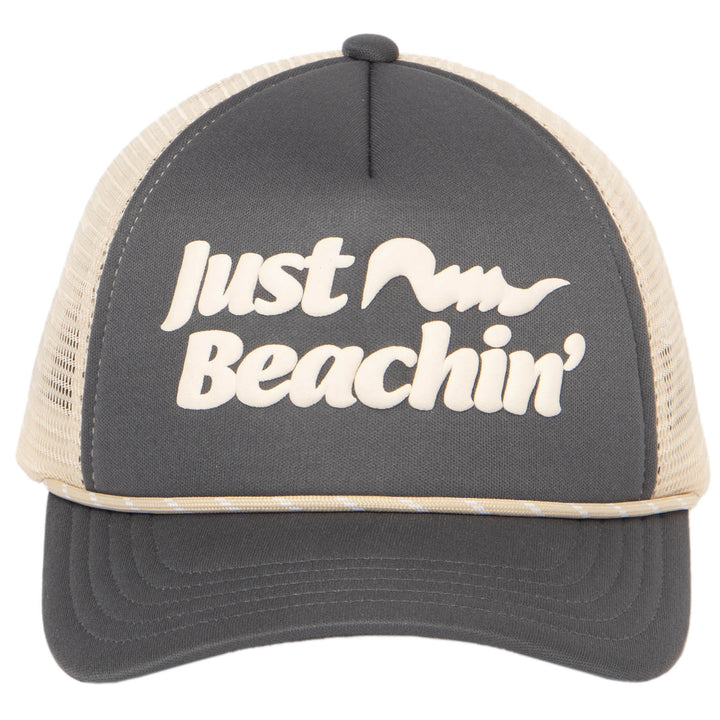 Just Beachin - Kids 5 Panel Trucker Hat Snapback