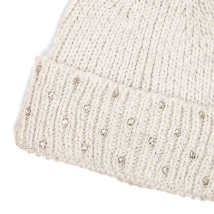 Roca - Ribbed Knit Beanie with Pom - KKC95751SDHA