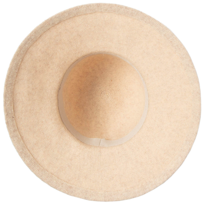 Park Lane - Wool Blend Floppy Hat with Leather Cording Trim (KNH8067)