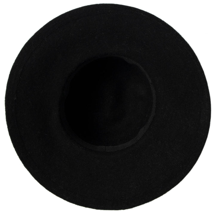 Park Lane - Wool Blend Floppy Hat with Leather Cording Trim (KNH8067)
