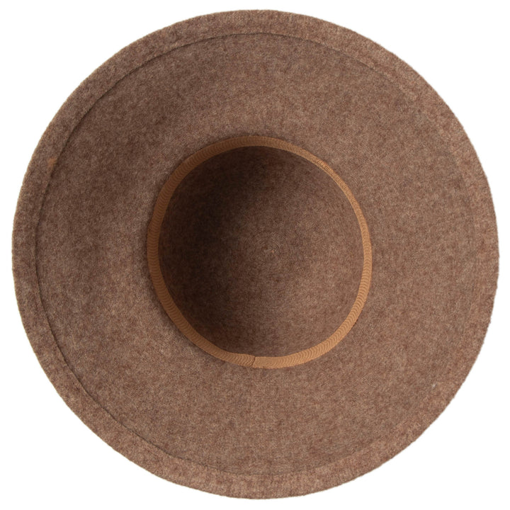 Park Lane - Wool Blend Floppy Hat with Leather Cording Trim (KNH8067)