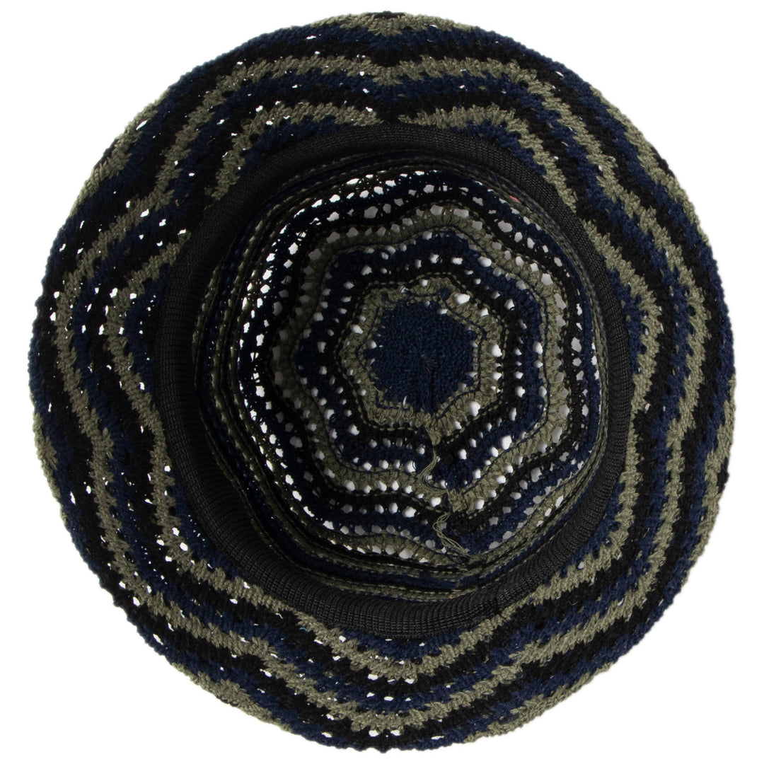 Dolly - Chevron Weave Bucket Hat (KNH8071)