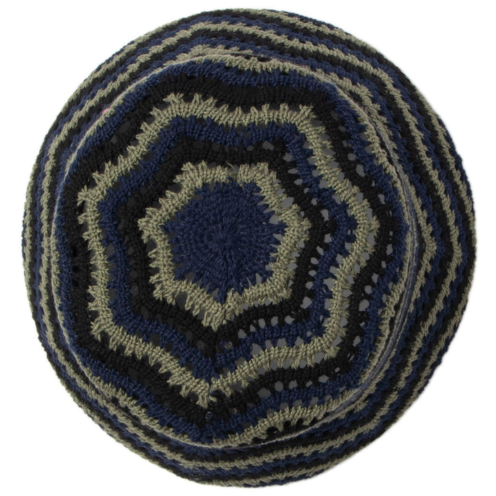 Dolly - Chevron Weave Bucket Hat (KNH8071)