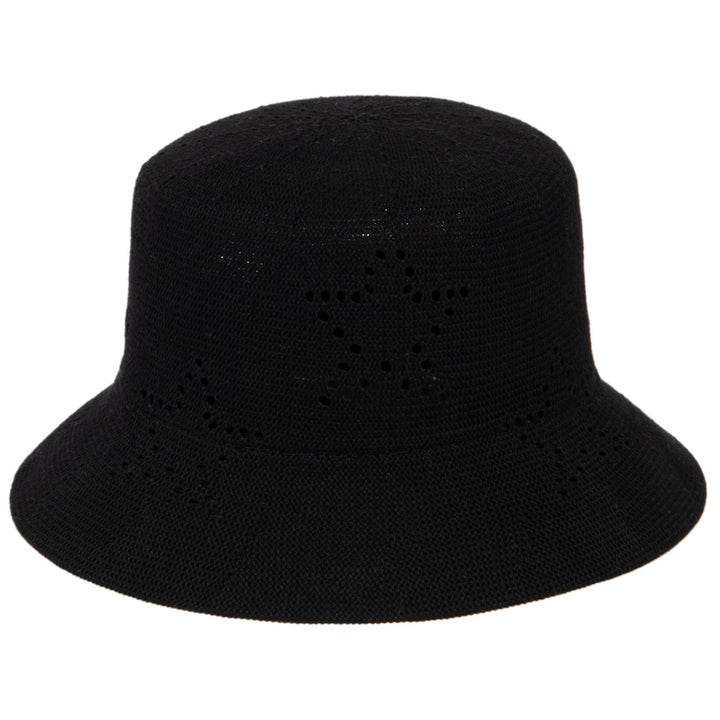 Eliza - Bucket Hat with Star Pointelle Details (KNH8073)