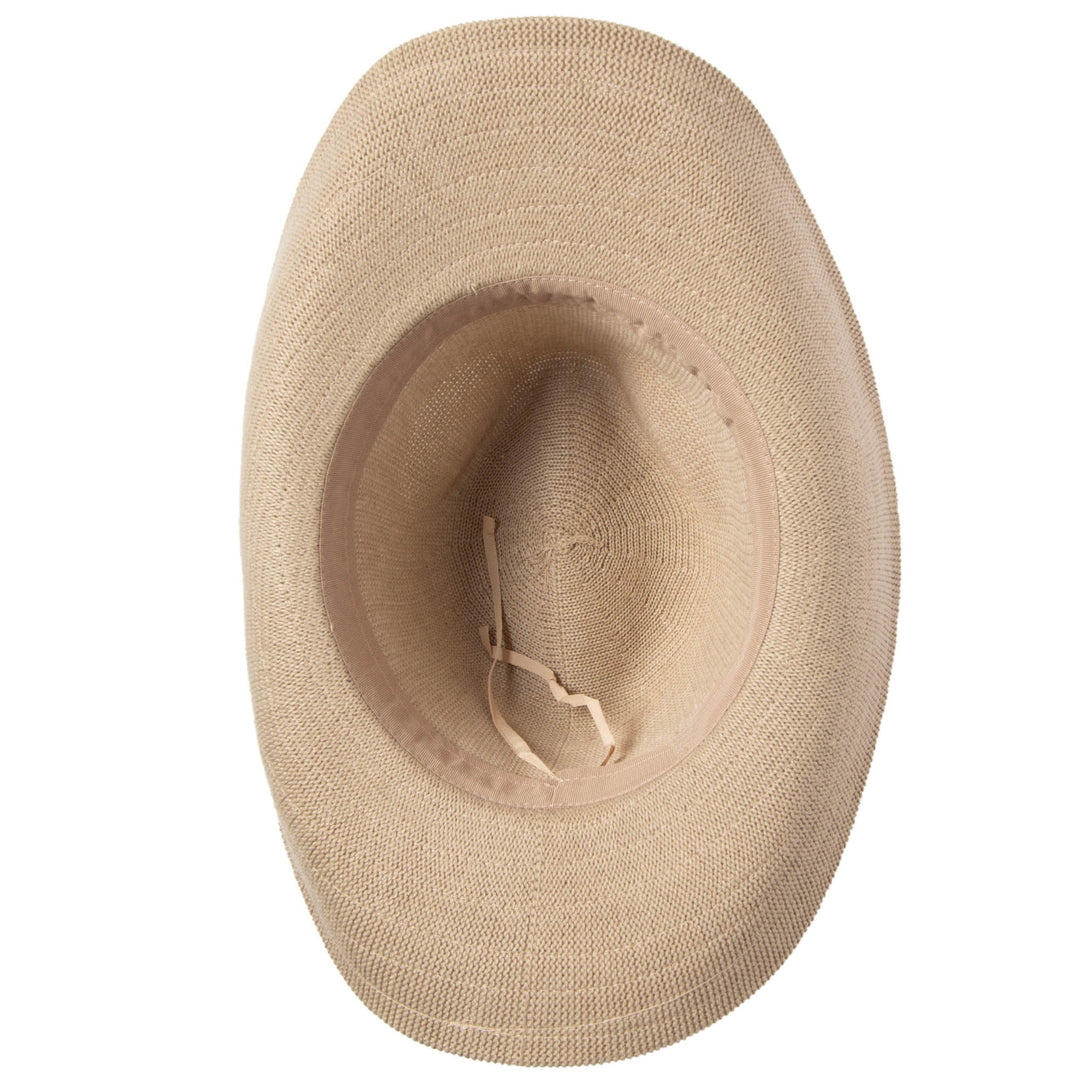 Norma - Pinch Crown Cowboy with Faux Leather Linked Band (KNH8077)