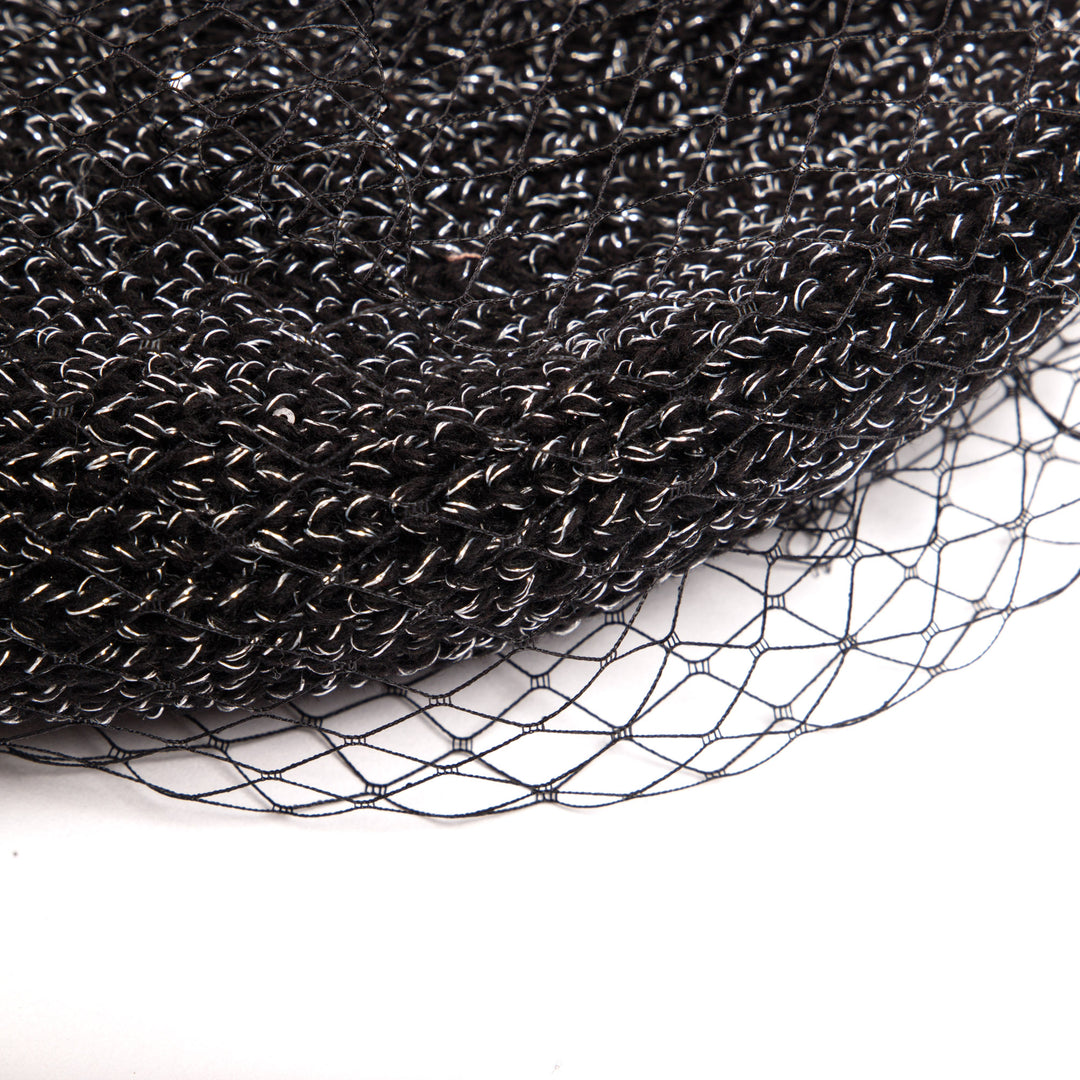 Bianca - Slouchy Lurex Beret - KNH8080