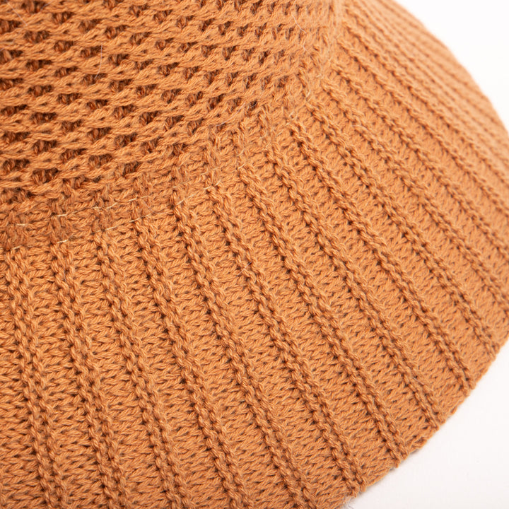 Mixed Pattern Unsturctured Bucket Hat - KNH8085