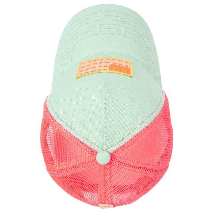 Cali Bear Flag - Kids 5 Panel Snapback Trucker Hat