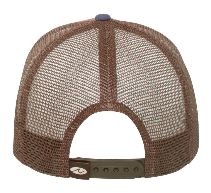 Heritage Line - Mens Trucker Hat with Bear Patch (OCM4837)
