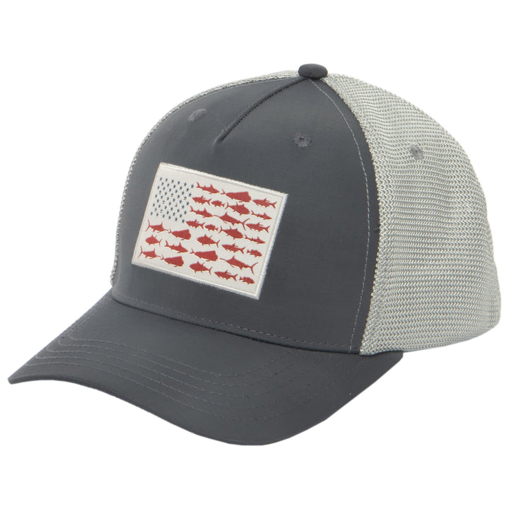 Water Performance - Mens Americana Fishing Trucker Hat