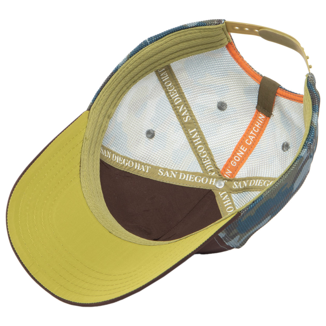 Water Performance - Mens Fish Patch Trucker Hat