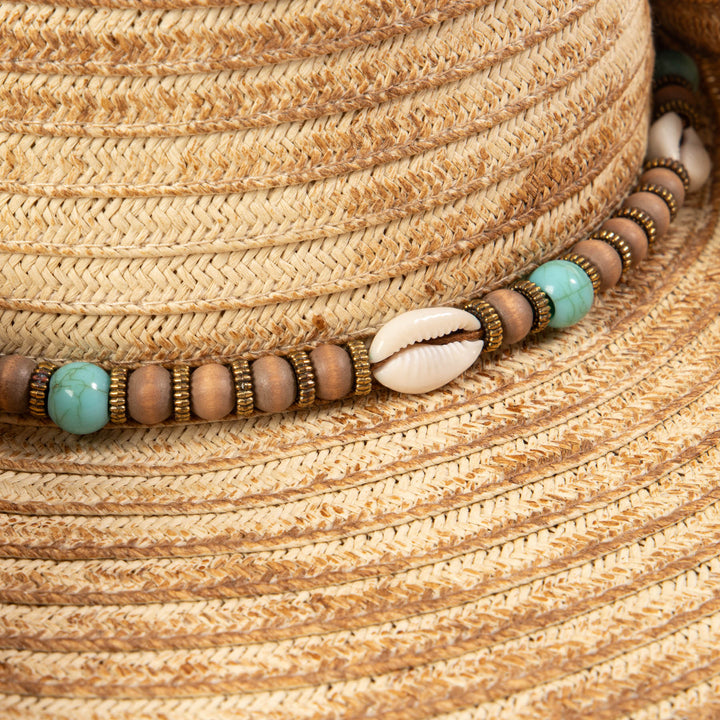 Elena - Cowboy with Rolled Wire Brim Edges